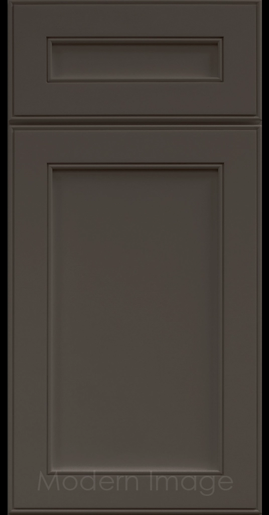 Davis refined Shaker style kitchen cabinet in a Urbane Bronze finish.